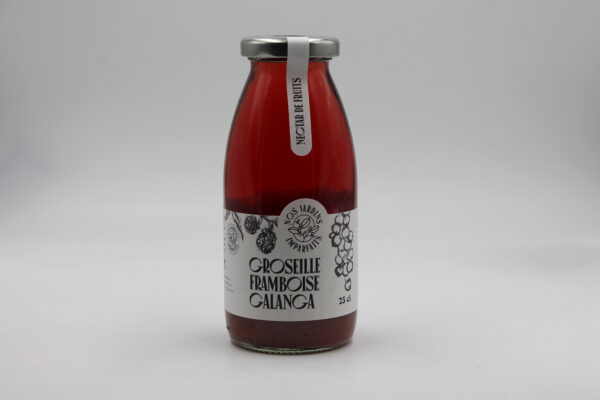 Jus gastronomique Bio Groseille, framboise & galanga