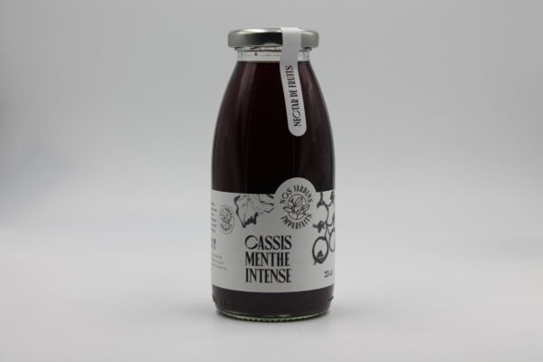 Jus gastronomique Bio - Cassis & menthe