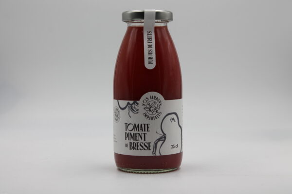 Jus de tomate et piment de Bresse Bio