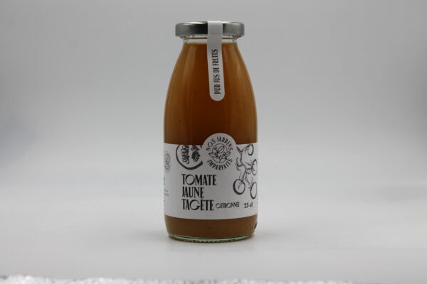 Jus de tomate jaune & tagète Bio