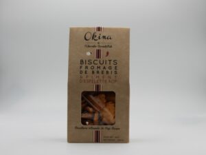 Biscuits au fromage de brebis & piment d'Espelette