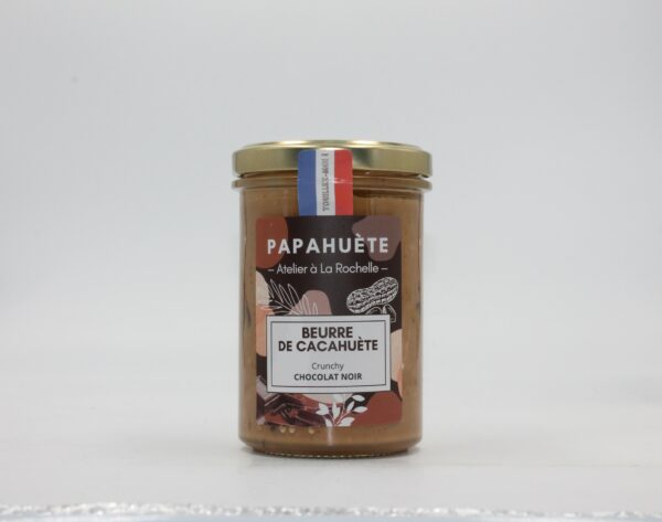 Beurre de cacahuète aux pépites de chocolat noir