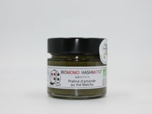 Praliné d'amande au Matcha Bio