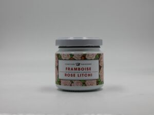 Confiture framboise rose litchi