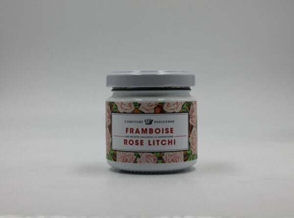 Confiture framboise rose litchi