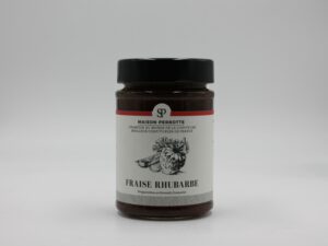 Confiture fraise rhubarbe