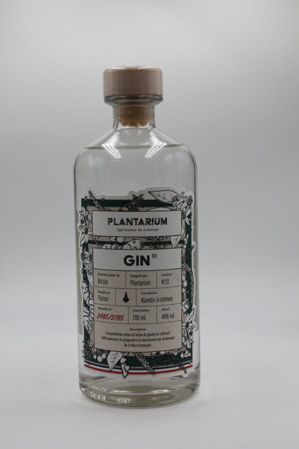 Gin artisanal Bio