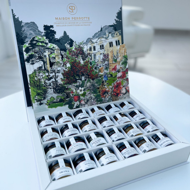 Calendrier de l'avent confitures Perrotte