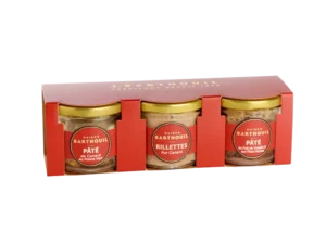 Trio de pâtés